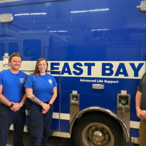 Mikayla and Emmet EMS Team